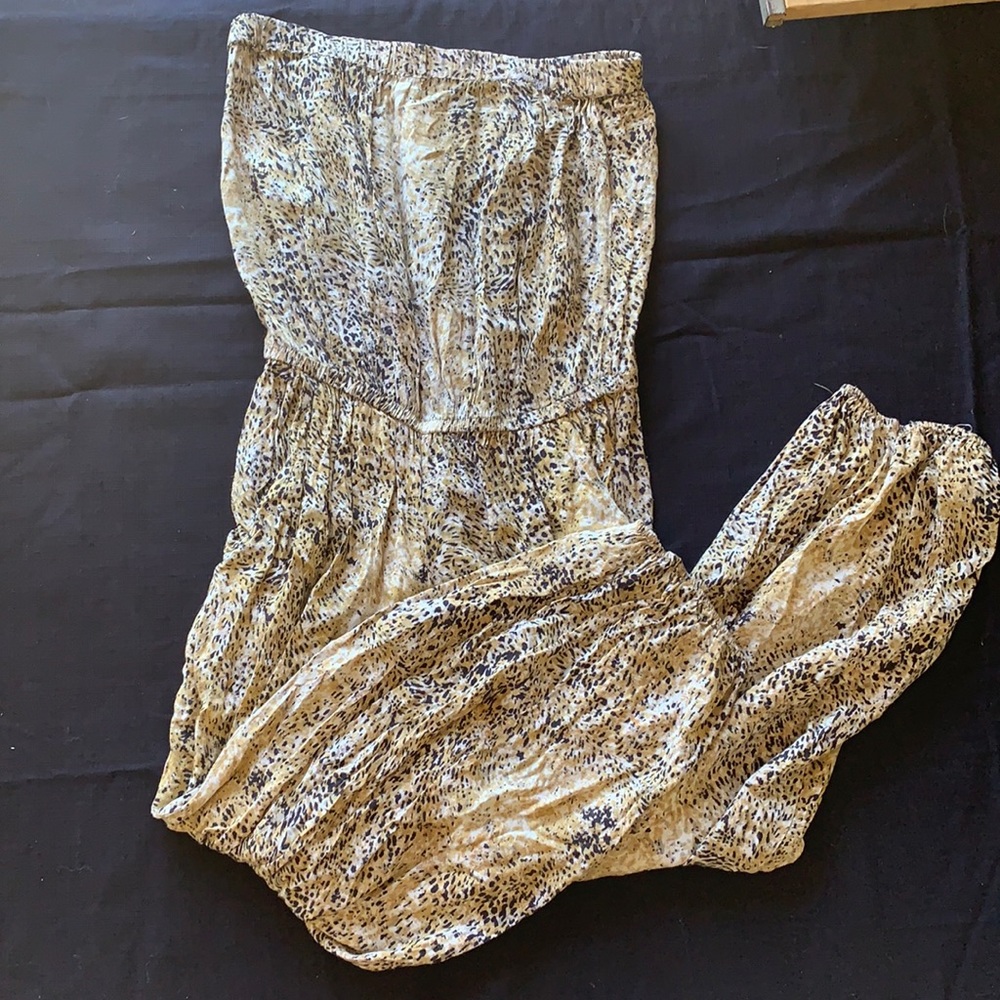 Strapless jumpsuit